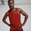RUN ULTRASPUN Men's Running Singlet, Mars Red-AOP, small-AUS