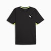 RUN FAVOURITE VELOCITY Men's Tee, PUMA Black-Lime Pow, small-AUS