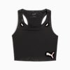 เสื้อวิ่งครอปผู้หญิง RUN ULTRASPUN, PUMA Black-Fireglow, small-THA