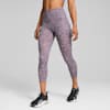 Train Fave Women's High Waisted 7/8 Training Tights, Pale Plum-Coral AOP, small
