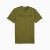 MEN’S GRAPHIC SLOGAN Training TeeQ1, Olive Green, small-SEA