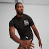 MEN&rsquo;S GRAPHIC RUN EMBLEM Training Tee, PUMA Black, small-PHL