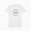 MEN’S RUN SLOGAN Training Tee Q1, PUMA White, small-PHL