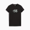 WOMEN’S RADIANT RUN TEE, PUMA Black-Q3 Graphic, small-PHL