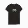 WOMEN’S RADIANT RUN TEE, PUMA Black-Q3 Graphic, small-IDN