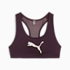 4KEEPS Women's Training Bra, Midnight Plum-Big Vapor Gray Cat, small-NZL