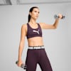 4KEEPS Women's Training Bra, Midnight Plum-Big Vapor Gray Cat, small-AUS