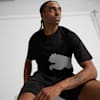 Train All Day Big Cat Men's Tee, PUMA Black, small-SEA