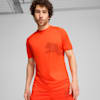 Train All Day Big Cat Men's Tee, Redmazing, small