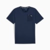 Men's Poly Cargo Tee, Club Navy, small-AUS