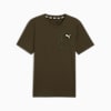 Men's Poly Cargo Tee, Dark Olive, small-AUS