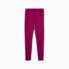 CLOUDSPUN Rib High Waist Tights Women, Magenta Gleam, small-AUS