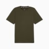 STUDIO CLOUDSPUN Men's Mesh Tee, Dark Olive, small-AUS