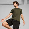 STUDIO CLOUDSPUN Men's Mesh Tee, Dark Olive, small-AUS