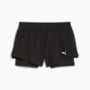 RUN VELOCITY ULTRAWEAVE 2-in-1 Women's Shorts, PUMA Black, small-AUS