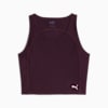 เสื้อกล้ามผู้หญิงทรงครอป PUMA RUN Ultraform, Midnight Plum, small-THA