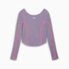 Atasan Lengan Panjang Wanita CLOUDSPUN, Pale Plum, small-IDN