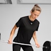 CLOUDSPUN Women's Tee, PUMA Black-PUMA White, small-AUS