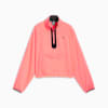 HYPERNATURAL Woven Half-Zip Jacket Women, Sunset Glow, small-THA