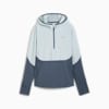 Haut hybride à 1/2 zip SEASONS Femme, Gray Skies, small
