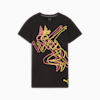 Graphic "Fireglow" Tee Women, PUMA Black, small-PHL
