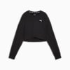 CLOUDSPUN Crossover Crew Women, PUMA Black, small-SEA