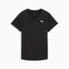 TAD ESSENTIALS V-Neck Tee Women, PUMA Black, small