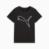 TAD ESSENTIALS Logo Tee Women, PUMA Black, small