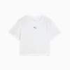 TAD ESSENTIALS Baby Tee Women, PUMA White, small