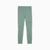กางเกงรัดรูปผู้หญิง TAD ESSENTIALS 7/8, Green Moon, small-THA