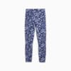 Leggings 7/8 Train All Day GRAPHIC para mujer, Blue Crystal-AW-048287-0001, small