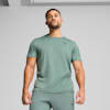 Train All Day Essentials Solid Cat Men's Tee, Green Moon, small-AUS