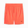Train All Day ESSENTIALS Men's 7" Woven Shorts, Glowing Red, small