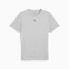 Train All Day Essentials Men's Heather Cat Tee, Light Gray Heather, small-AUS