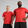 TAD ESSENTIALS Heather Cat Tee Men, Red Fire Heather, small-SEA