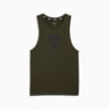 Singlet Pria Bergambar PUMA RUN Fav, Dark Olive, small-IDN