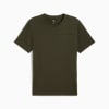 TRAIN ALL DAY TECH Triblend Men's Tee, Dark Olive, small-AUS
