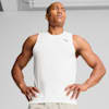 Train All Day TECH Triblend Men's Sleeveless Tank, PUMA White, small-AUS