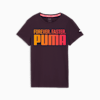PUMA RUN Fav Graphic Tee Women, Midnight Plum, small-PHL