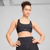 TRAIN Mid-Impact Bra Women, Flat Dark Gray, small