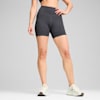 Shorts stretti a vita alta 5" TRAIN da donna, Flat Dark Gray, small