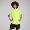 Train All Day Essentials Tee - Youth 8-16 years, Yellow Alert, small-AUS