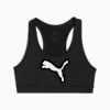 Train All Day Essentials Big Kids' Low Support Bra, PUMA Black, small