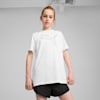 Train All Day Essentials Cat Logo Tee Youth, PUMA White, small-SEA
