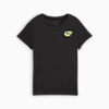 Graphic Running Tee Women, PUMA Black, small-SEA