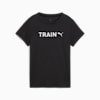 Graphics PUMA Training Tee Women, PUMA Black, small-PHL
