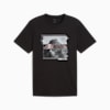GRAPHICS SEASONS Men's Running Tee, PUMA Black, small-AUS
