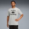 GRAPHICS Logo Relaxed Men's Training Tee, Light Gray Heather-Q3, small-AUS