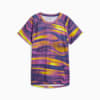 VELOCITY All-Over-Print Running Tee Women, Wild Berry, small
