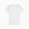 VELOCITY Tri-Blend Running Tee Women, PUMA White, small-AUS
